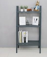 Household Four Layers 113cm Height Steel Book Rack