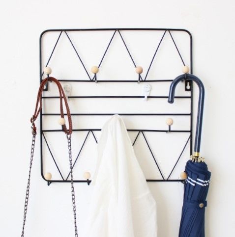 Rustproof 36x36cm Steel Clothes Rack For Bedroom